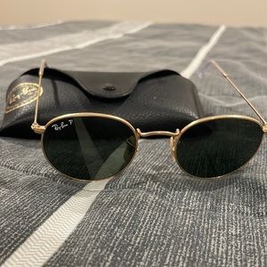 Ray Band Round Metal Sunglasses